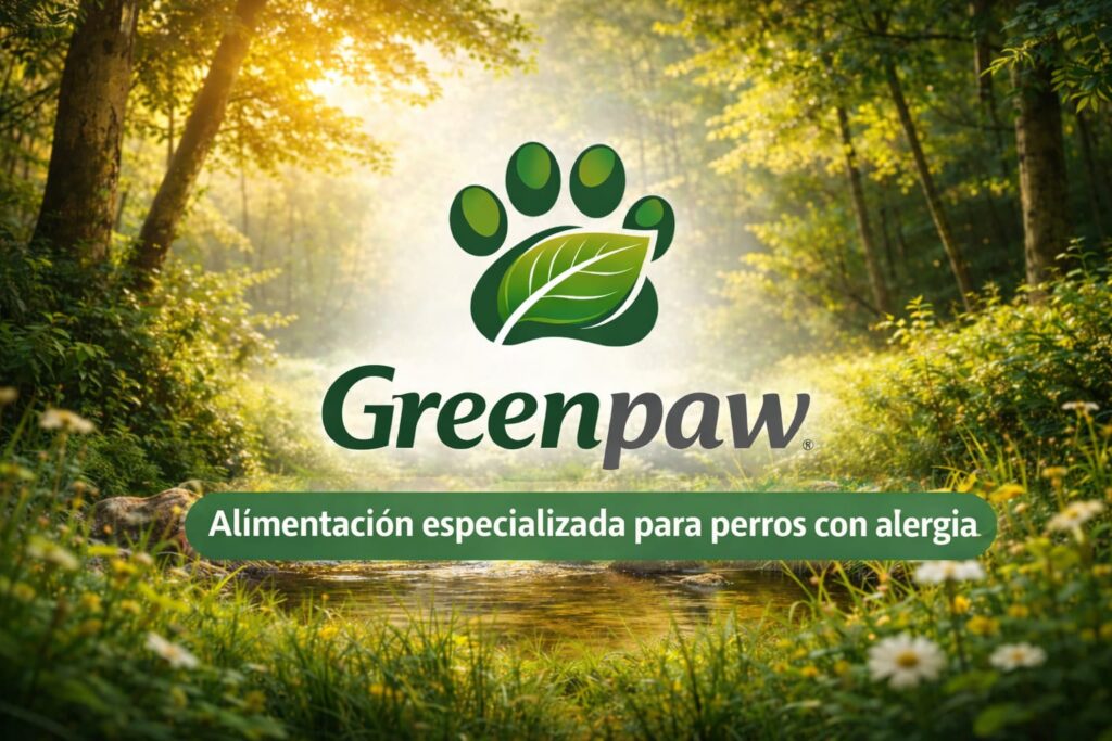 Greenpaw alimento sin cereales para perros con alergias