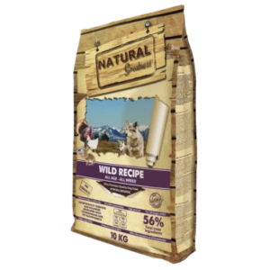 Dry Dog Food Wild Recipe (No Cereal)