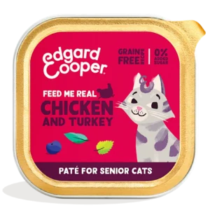 Pollo con Pavo Monoprotéico Gato Senior Paté 85g