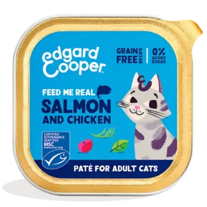 Salmón con Pollo Monoprotéico Gato Adulto Paté 85g