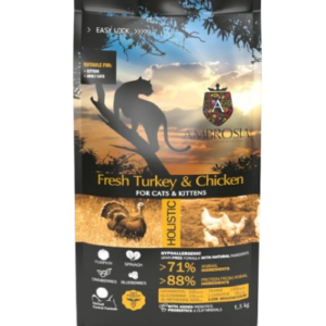 Kitten Pavo fresco y pollo para gatitos 1.5kg