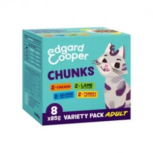 Multipack Trocitos x8 (x2 Pollo | x2 Cordero y Pollo | x2 Salmón y Pollo | x2 Pavo y Pollo)