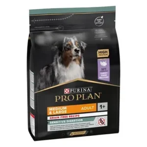 PURINA® PRO PLAN® Medium & Large SENSITIVE DIGESTION Grain Free Pavo 12kg