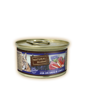 Wet Cat Food Atún con Surimi de Cangrejo 85g